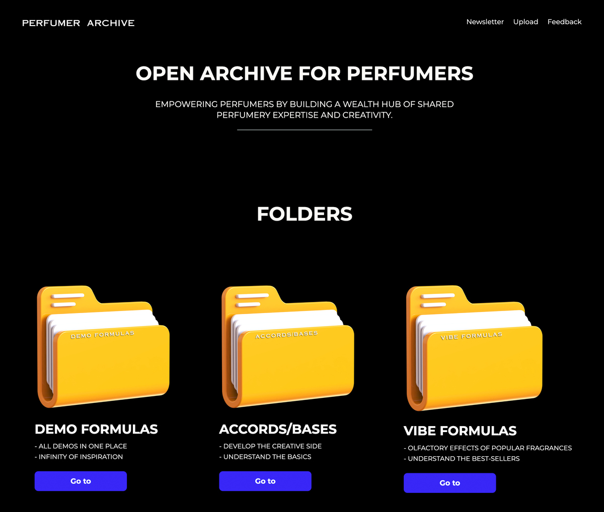 Perfumer Archive Website