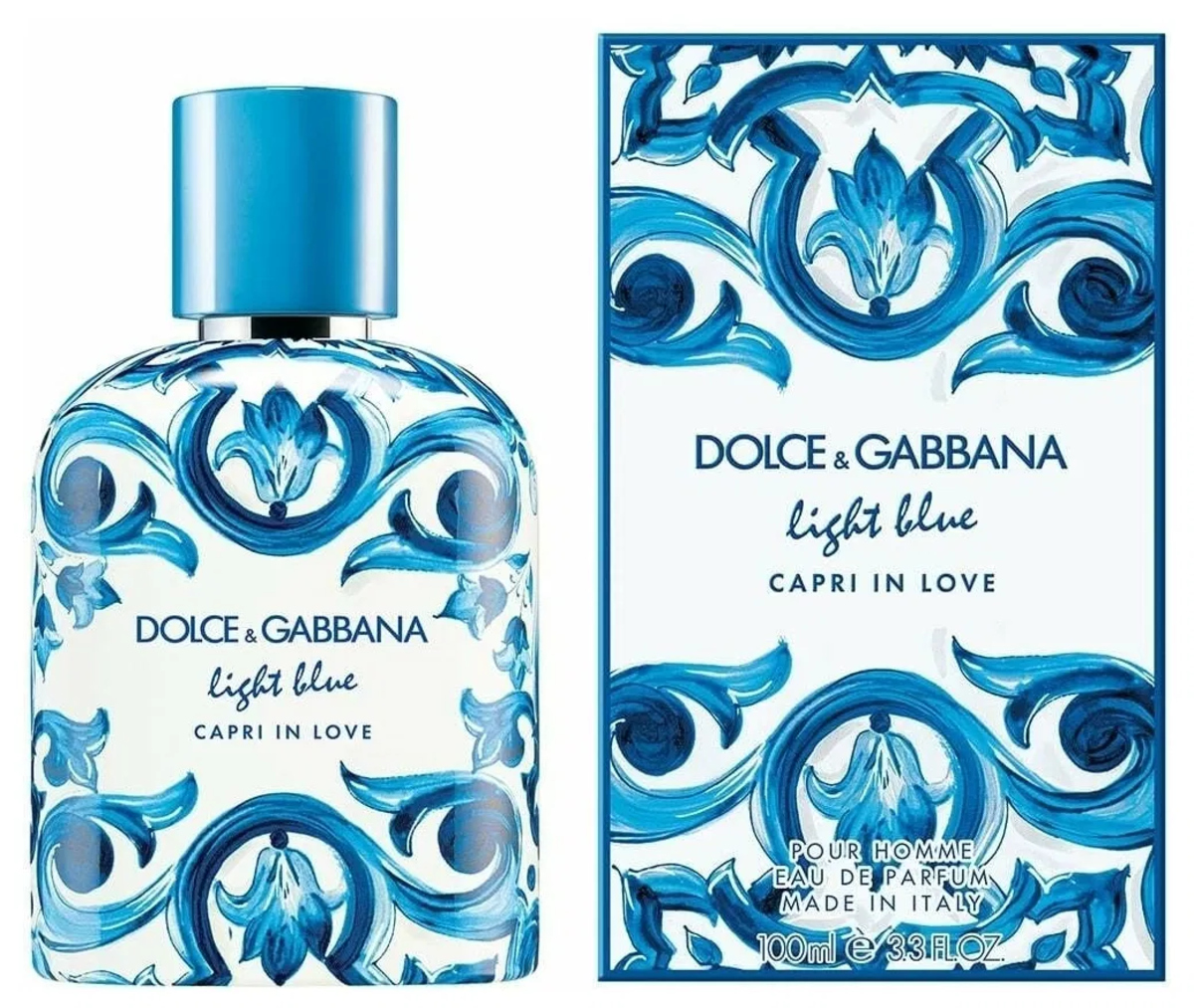 Light Blue Capri in Love - Dolce & Gabbana
