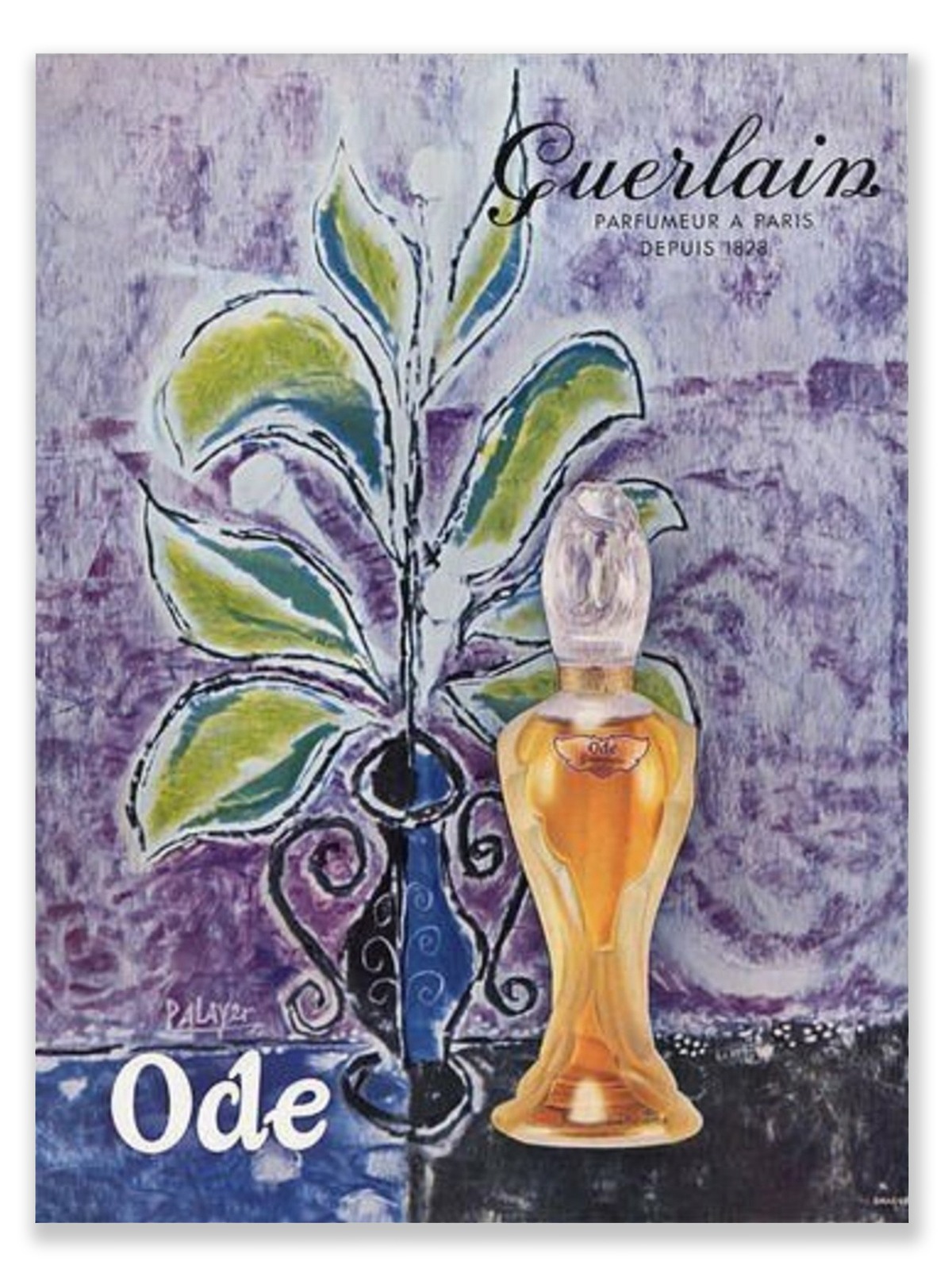 'Ode' - the last fragrance by Jacques Guerlain