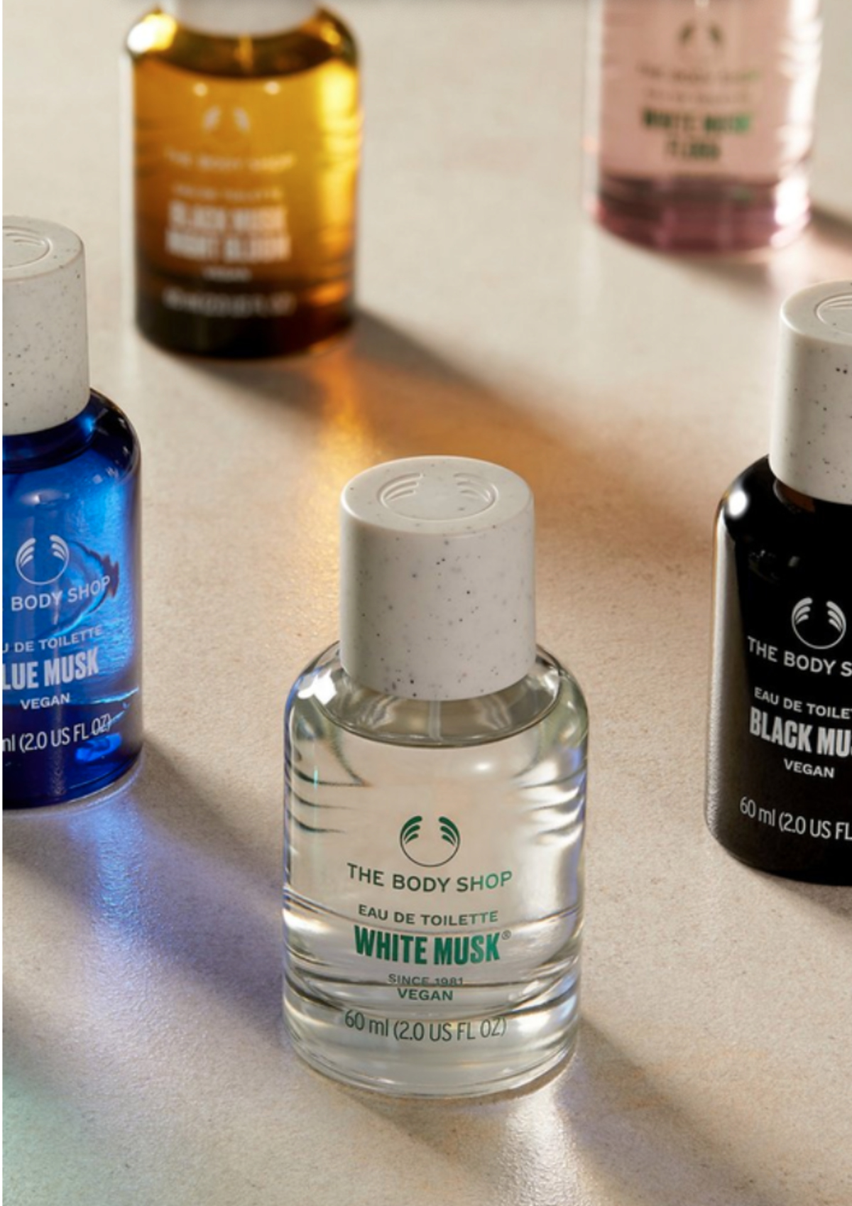 Die Musk-Serien von The Body Shop